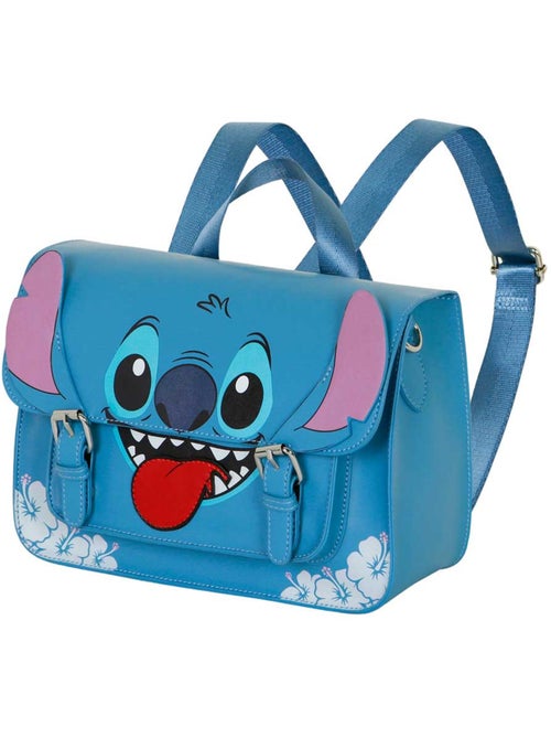 Disney Lilo y Stitch Tongue Bolso-Mochila Satchel, Azul - Kiabi Disney Lilo y Stitch Tongue Bolso-Mochila Satchel, Azul - Kiabi