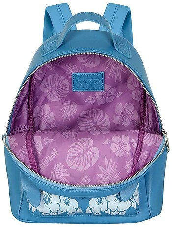 Disney lilo y stitch tongue mochila heady, azul