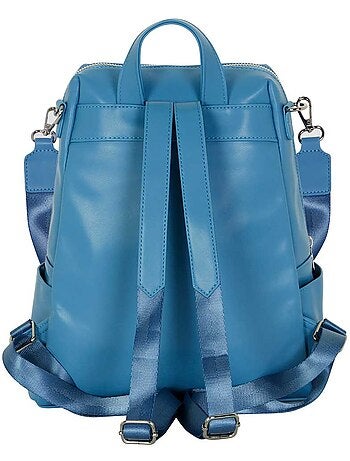 Disney lilo y stitch tongue mochila shield, azul