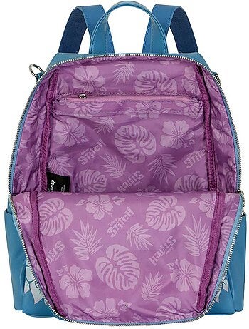 Disney lilo y stitch tongue mochila shield, azul