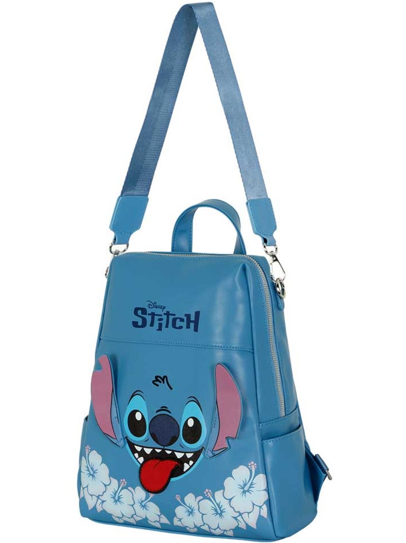 Disney Lilo y Stitch Tongue Mochila Shield, Azul Azul - Kiabi