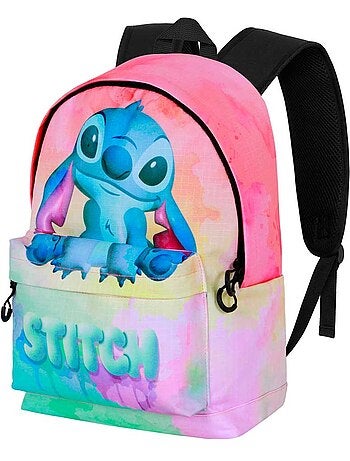 Disney lilo y stitch watercolour mochila hs fan 3.0, multicolor