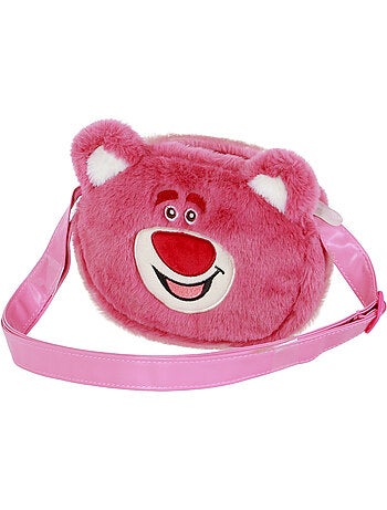 Disney Lotso Cariñoso Strawberry Mini Bolso Bandolera Plush, Rosa