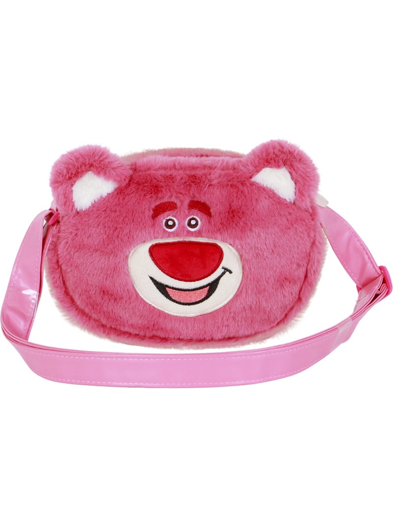 Disney Lotso Cariñoso Strawberry Mini Bolso Bandolera Plush, Rosa Rosa - Kiabi