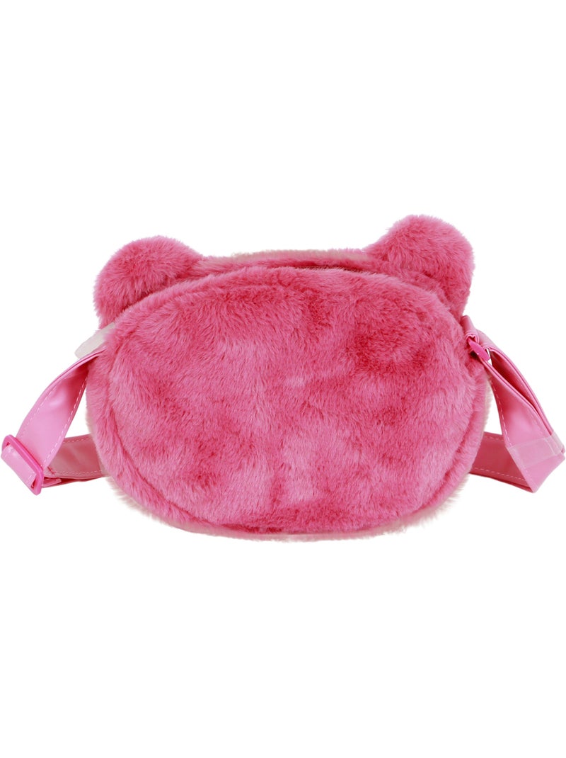 Disney Lotso Cariñoso Strawberry Mini Bolso Bandolera Plush, Rosa Rosa - Kiabi