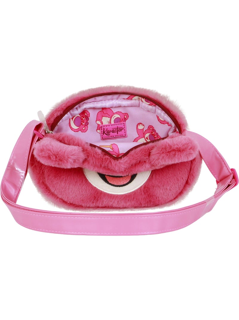 Disney Lotso Cariñoso Strawberry Mini Bolso Bandolera Plush, Rosa Rosa - Kiabi