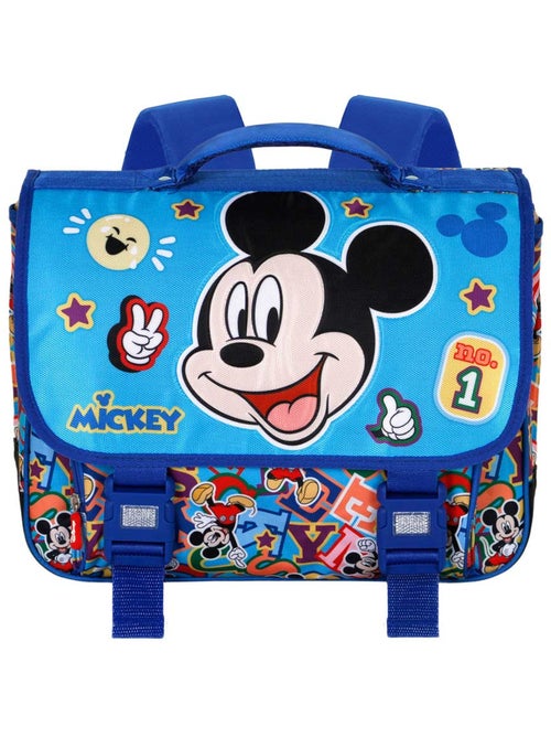 Disney Mickey Mouse Blissy Mochila Cartable 2.0, Azul - Kiabi Disney Mickey Mouse Blissy Mochila Cartable 2.0, Azul - Kiabi