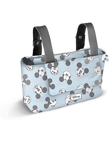 Disney mickey mouse bonny bolso organizador carro bebé hamper mommy, azul