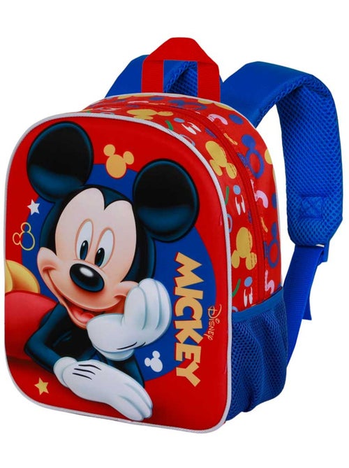 Disney Mickey Mouse Buddy Mochila 3D Elite, Rojo - Kiabi