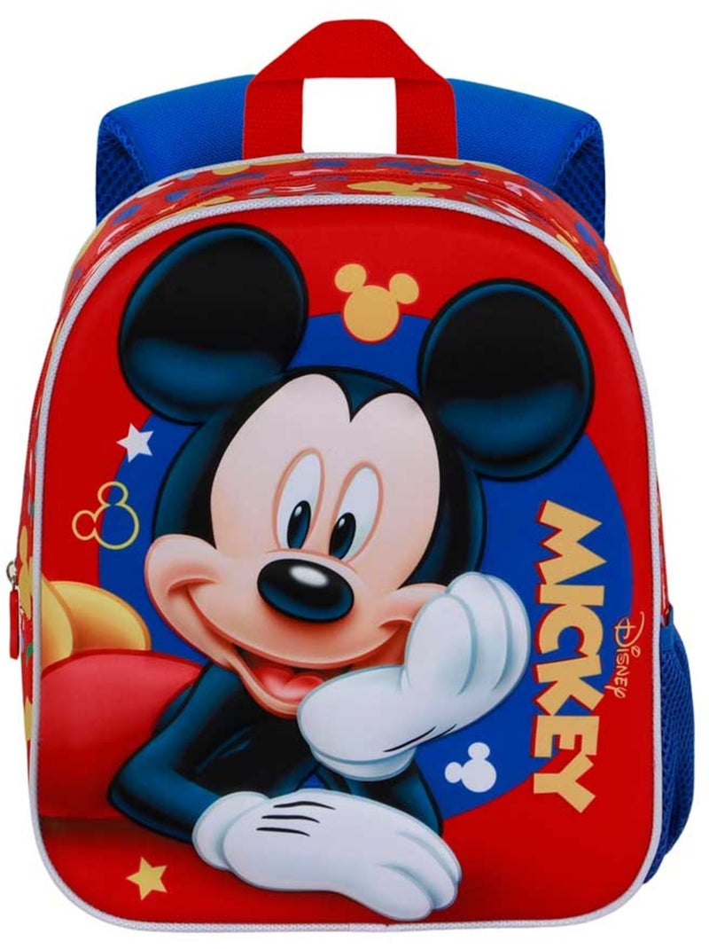 Disney Mickey Mouse Buddy Mochila 3D Elite, Rojo Rojo - Kiabi