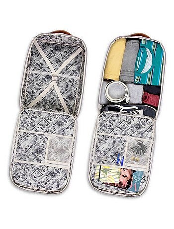 Disney Mickey Mouse Face Mochila de Viaje Mercury Grande 47x23x33cm, Multicolor