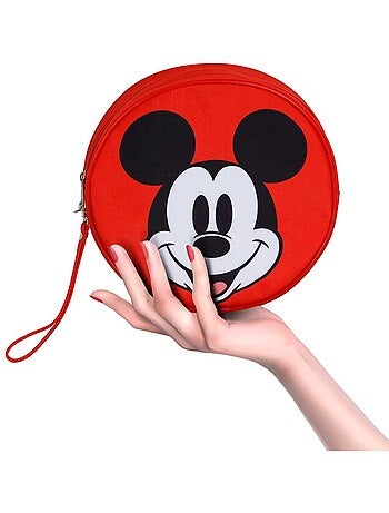 Disney Mickey Mouse Face Neceser de Playa Jumbo, Multicolor