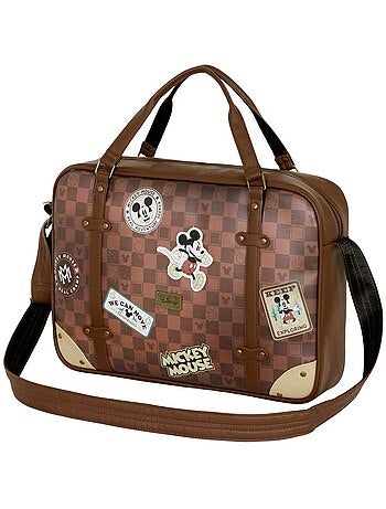 Disney Mickey Mouse Journey Bolso para Portátil Laptop, Marrón