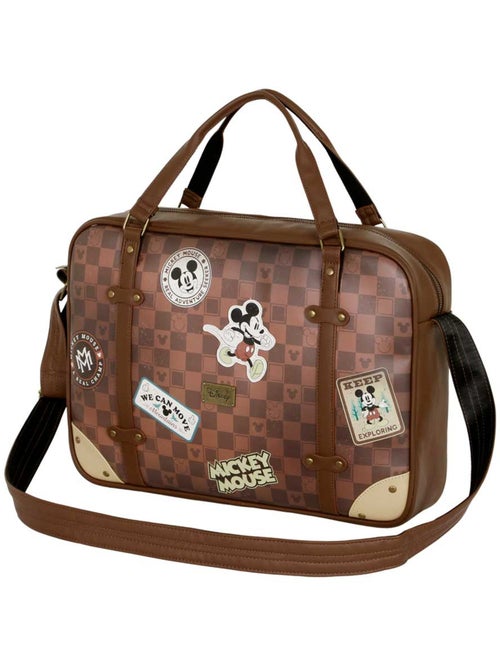 Disney Mickey Mouse Journey Bolso para Portátil Laptop, Marrón - Kiabi