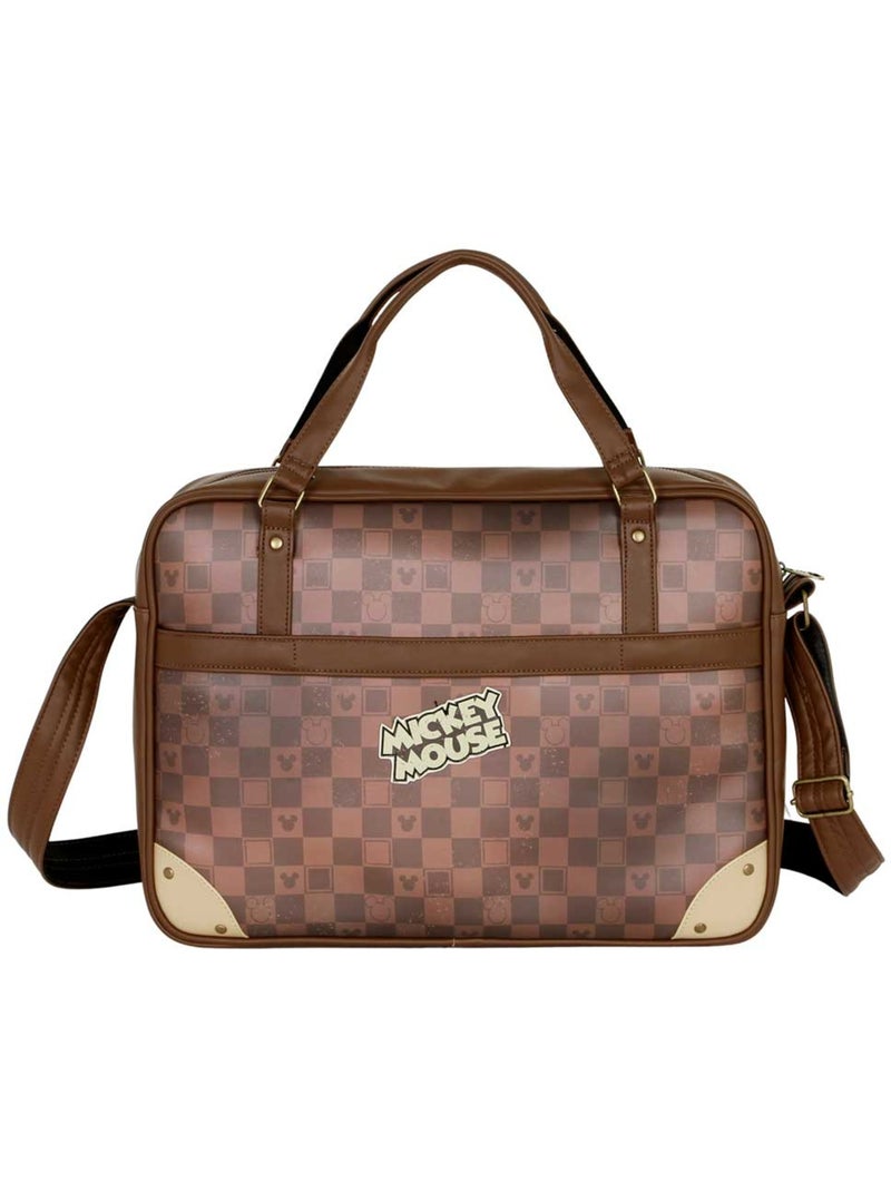 Disney Mickey Mouse Journey Bolso para Portátil Laptop, Marrón Marrón - Kiabi