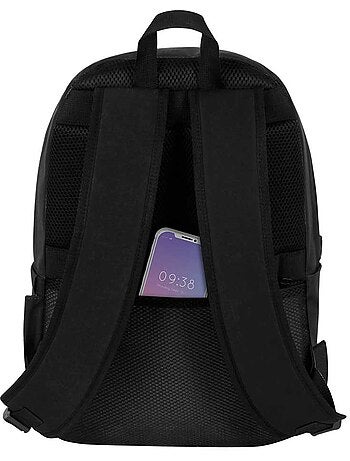 Disney Mickey Mouse MK Mochila Block, Negro