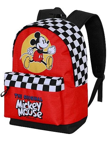 Disney Mickey Mouse Racing Mochila HS FAN 3.0, Rojo