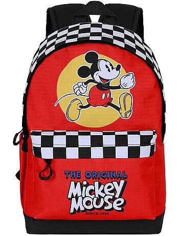 Disney Mickey Mouse Racing Mochila HS FAN 3.0, Rojo