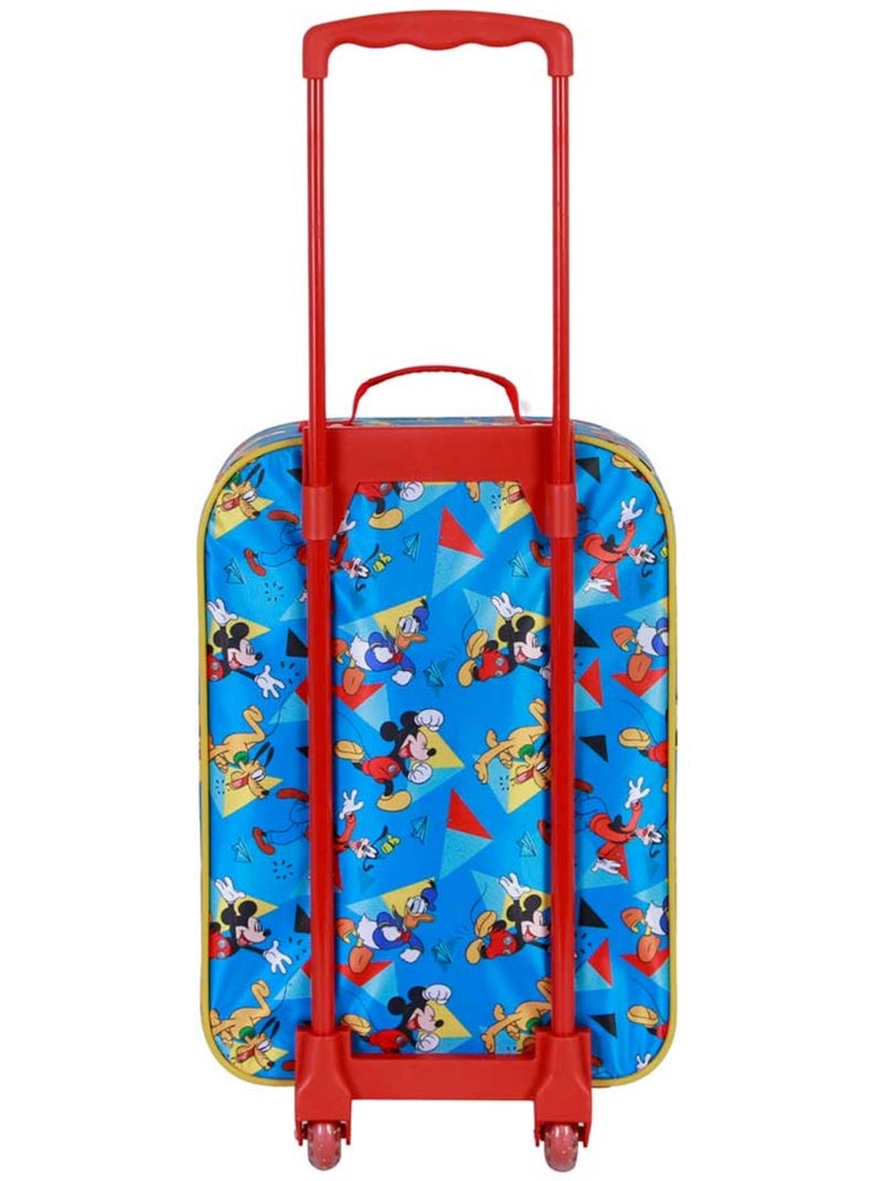Disney Mickey Mouse Scooter Maleta Trolley Soft 3D, Azul Azul - Kiabi
