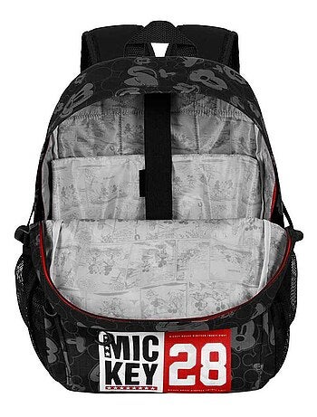 Disney Mickey Mouse Year Mochila Fight FAN 2.2, Negro