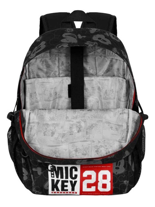 Disney Mickey Mouse Year Mochila Fight FAN 2.2, Negro - Kiabi Disney Mickey Mouse Year Mochila Fight FAN 2.2, Negro - Kiabi