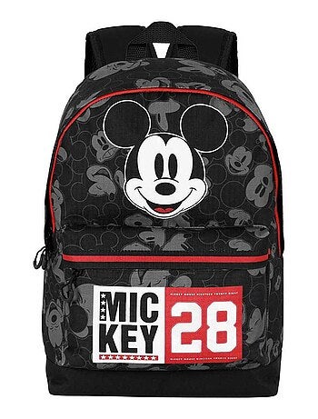 Disney Mickey Mouse Year Mochila HS FAN 2.2, Negro