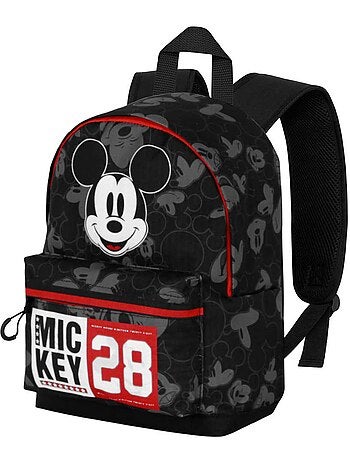 Disney Mickey Mouse Year Mochila Pequeña HS FAN, Negro