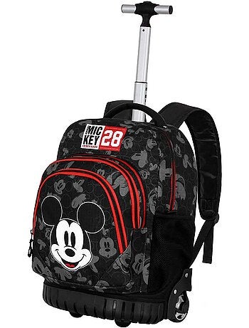 Disney Mickey Mouse Year Mochila Trolley GTS FAN, Negro