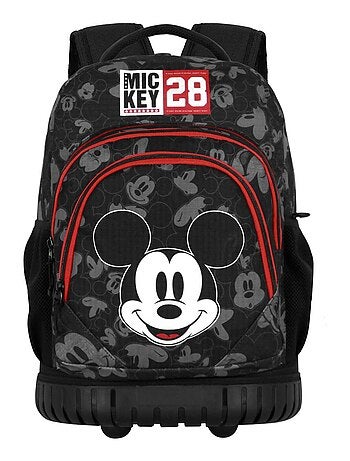 Disney Mickey Mouse Year Mochila Trolley GTS FAN, Negro