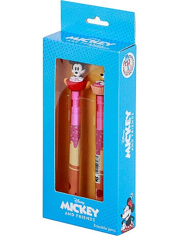 Disney Mickey y Minnie Mix Pack de 2 Lápices Eternal, Multicolor