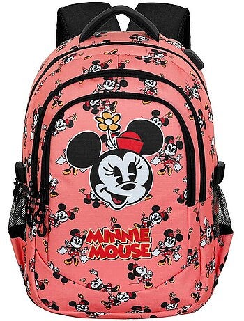 Disney Minnie Mouse Aqua Mochila Running PLUS, Rosa