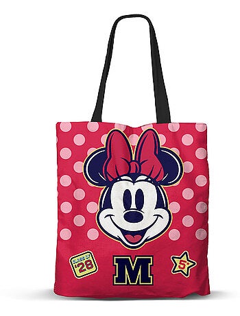 Disney Minnie Mouse Class Bolsa de la Compra Shopping FAN, Rosa