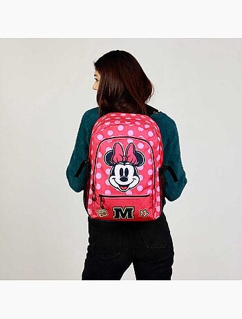 Disney Minnie Mouse Class Mochila Fight FAN 2.2, Rosa