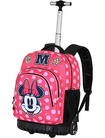Disney Minnie Mouse Class Mochila Trolley GTS FAN, Rosa