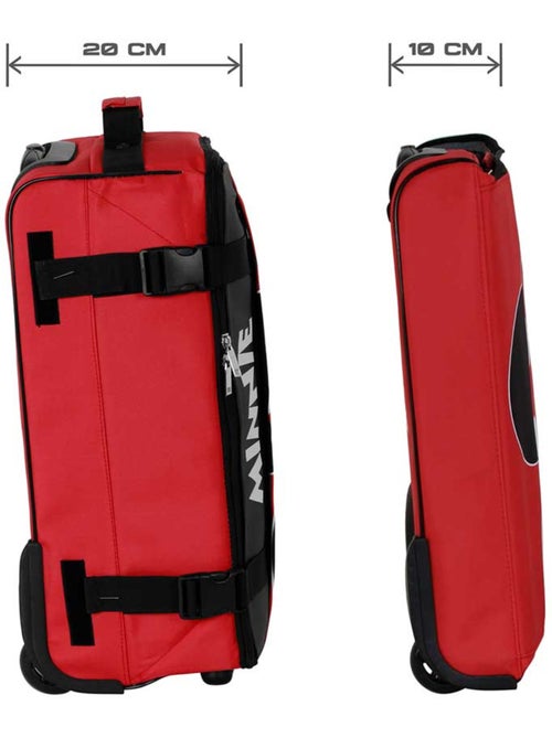 Disney Minnie Mouse Curious Maleta de Cabina Plegable, Rojo - Kiabi