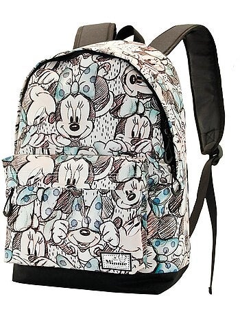 Disney Minnie Mouse Drawing Mochila HS FAN 2.2, Gris
