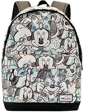 Disney Minnie Mouse Drawing Mochila HS FAN 2.2, Gris