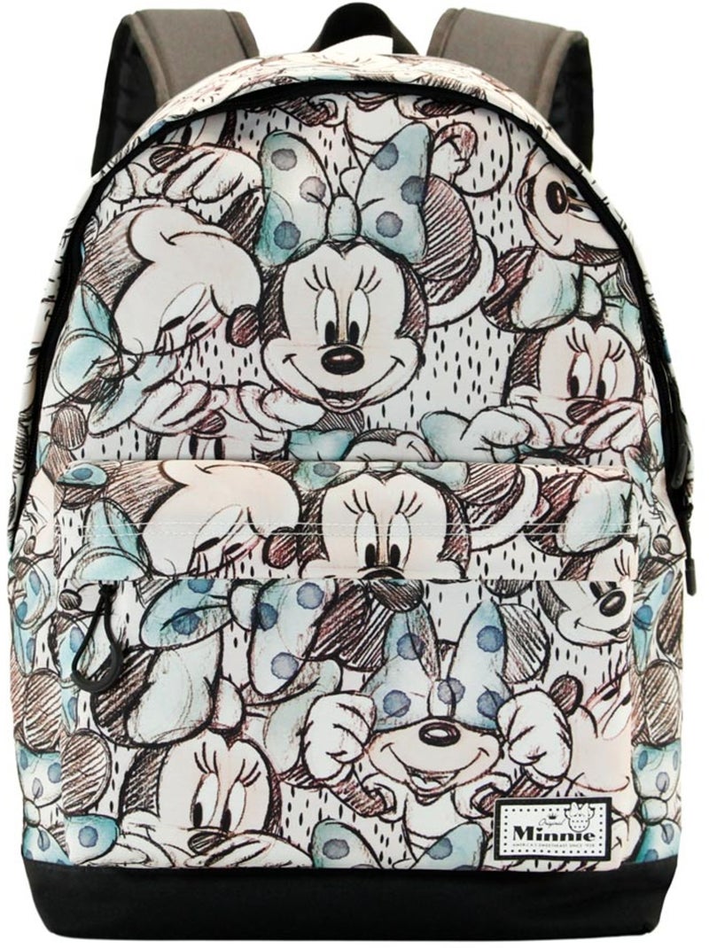 Disney Minnie Mouse Drawing Mochila HS FAN 2.2, Gris Gris - Kiabi