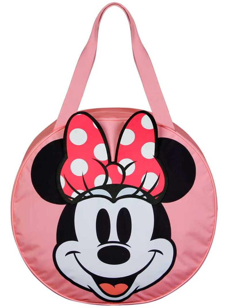 Disney Minnie Mouse Face Bolsa de Playa Jumbo, Multicolor Multicolor - Kiabi