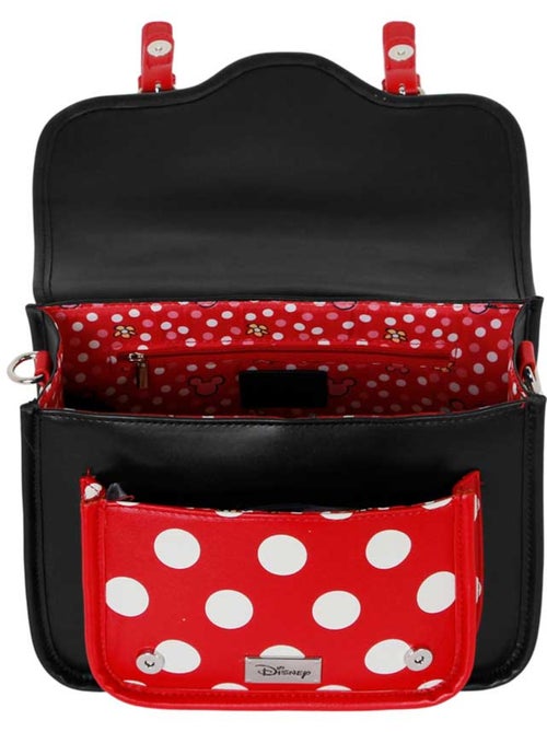 Disney Minnie Mouse Face Bolso-Mochila Satchel, Multicolor - Kiabi Disney Minnie Mouse Face Bolso-Mochila Satchel, Multicolor - Kiabi