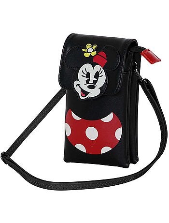 Disney Minnie Mouse Face Bolso Móvil, Multicolor