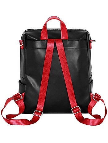 Disney Minnie Mouse Face Mochila Shield, Multicolor