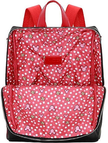 Disney Minnie Mouse Face Mochila Shield, Multicolor