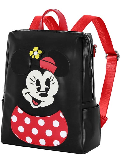 Disney Minnie Mouse Face Mochila Shield, Multicolor - Kiabi Disney Minnie Mouse Face Mochila Shield, Multicolor - Kiabi