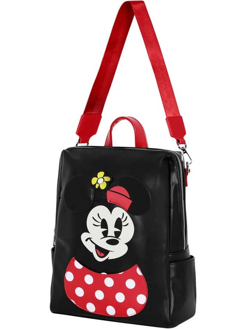 Disney Minnie Mouse Face Mochila Shield, Multicolor - Kiabi Disney Minnie Mouse Face Mochila Shield, Multicolor - Kiabi