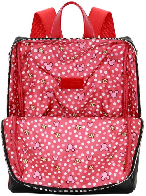Disney Minnie Mouse Face Mochila Shield, Multicolor - Kiabi Disney Minnie Mouse Face Mochila Shield, Multicolor - Kiabi