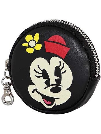 Disney Minnie Mouse Face Monedero Cookie, Multicolor
