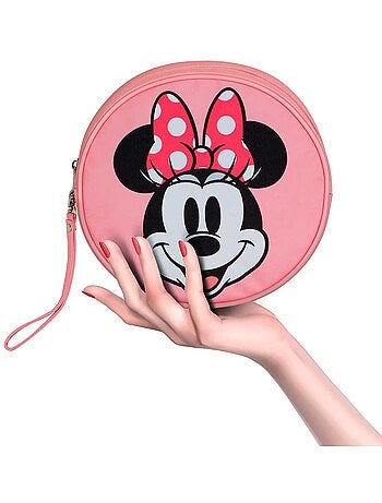 Disney Minnie Mouse Face Neceser de Playa Jumbo, Multicolor