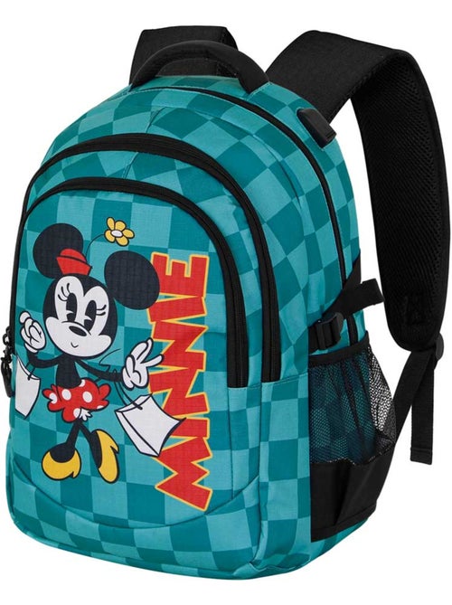 Disney Minnie Mouse Indigo Mochila Running PLUS, Turquesa - Kiabi Disney Minnie Mouse Indigo Mochila Running PLUS, Turquesa - Kiabi