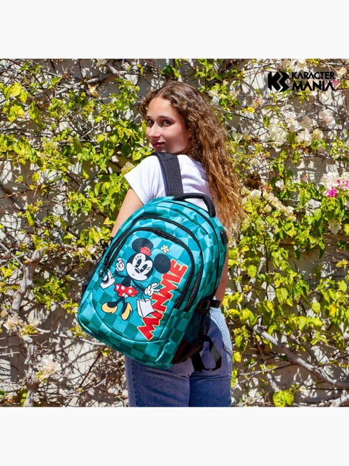 Disney Minnie Mouse Indigo Mochila Running PLUS, Turquesa - Kiabi Disney Minnie Mouse Indigo Mochila Running PLUS, Turquesa - Kiabi